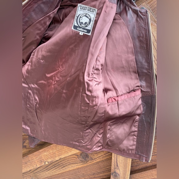 VINTAGE East West Musical Instruments, SF Leather Garment Jacket - Picture 2 of 7